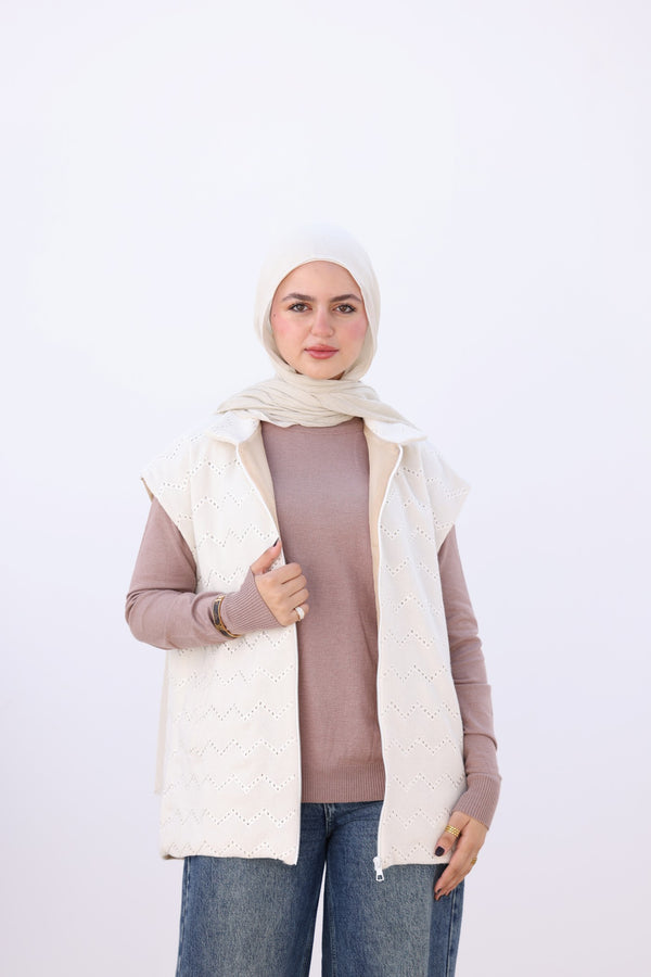 knitwear vest
